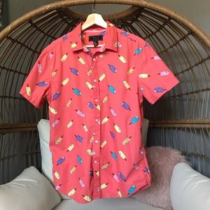 Forever 21 Shirts - Forever 21 Men’s Fun Popsicle Button Down Forever 21 Shirts - Forever 21 Men’s Fun Popsicle Button Down